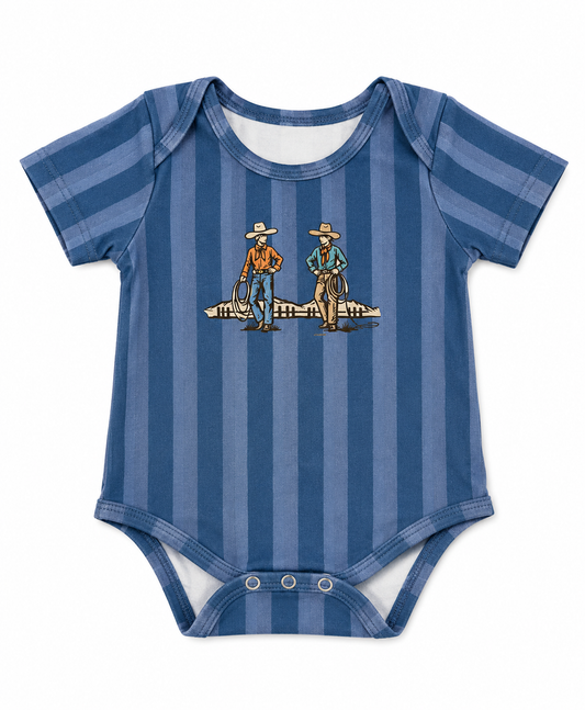 TEAL STRIPE STICKHORSE WB104IF (PACK OF 7)