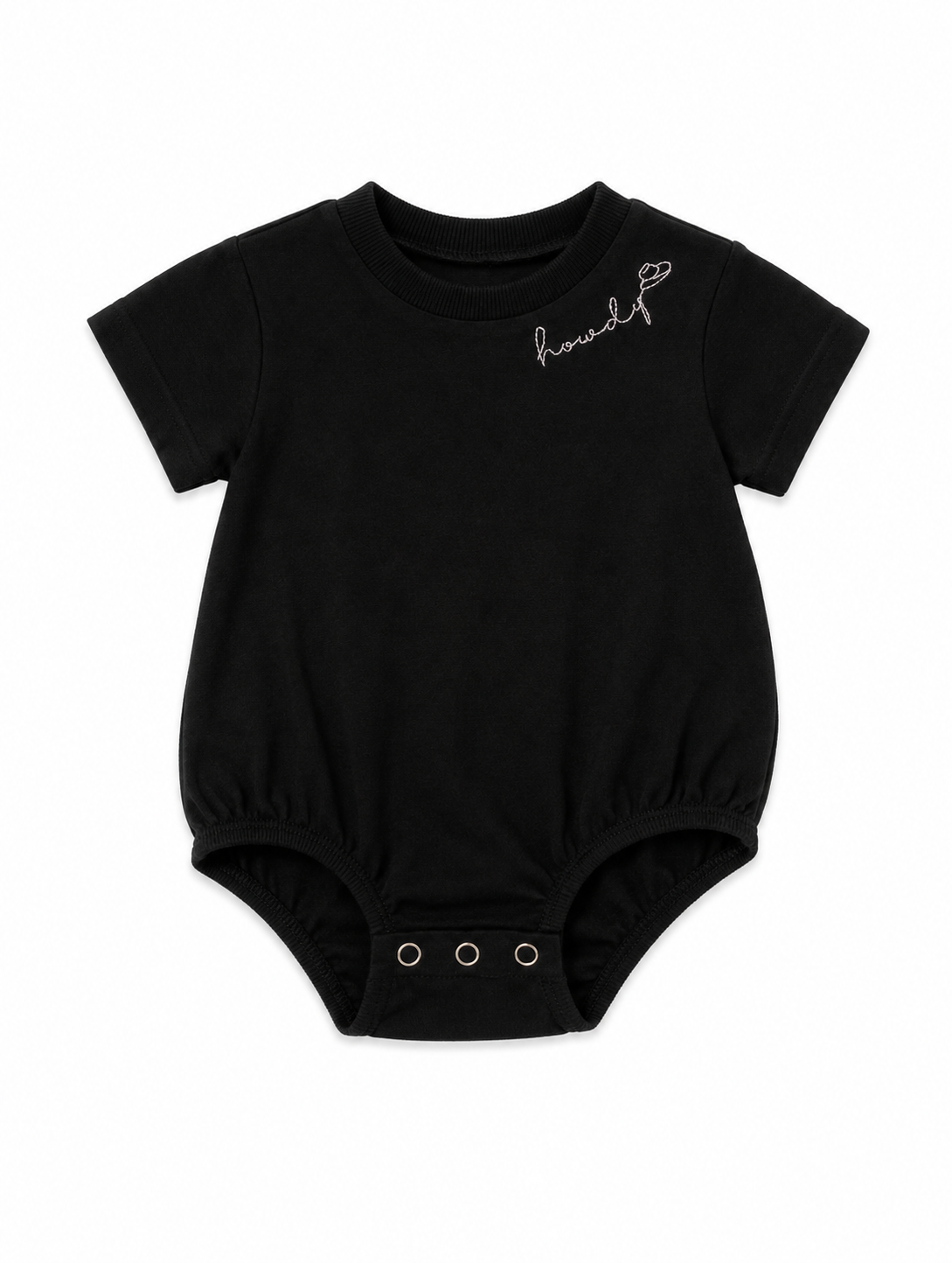 Onesie, Howdy Blk WB1401IF (PACK OF 7)