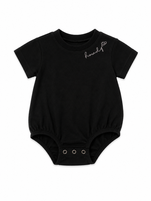 Onesie, Howdy Blk WB1401IF (PACK OF 7)