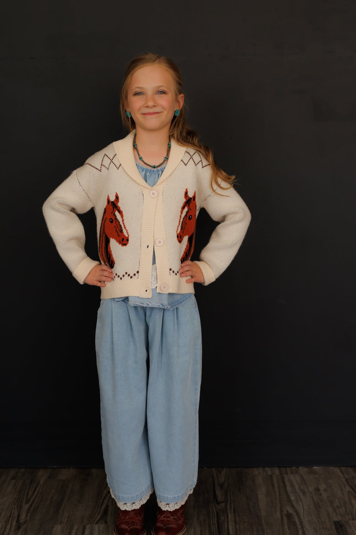 Cardigan, Horse WB71Y (PACK OF 7)