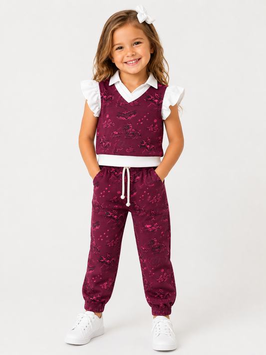 WB1079T BURGANDY CANYON SET (PACK OF 8)