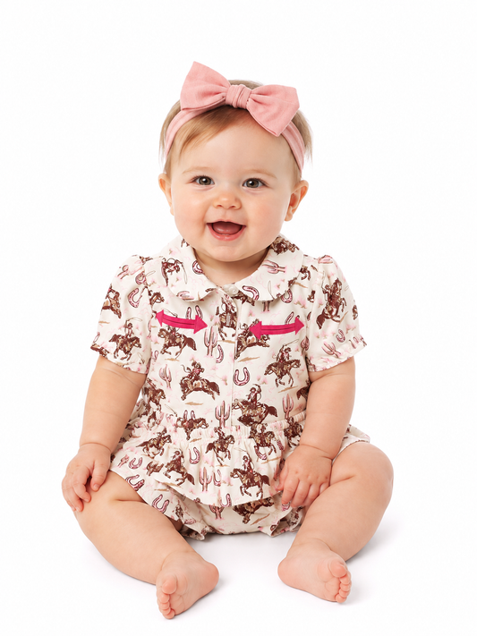 Dress, Pink Roping Cowboy WB1012IF(PACK OF 7)