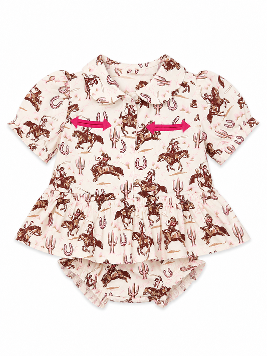Dress, Pink Roping Cowboy WB1012IF(PACK OF 7)