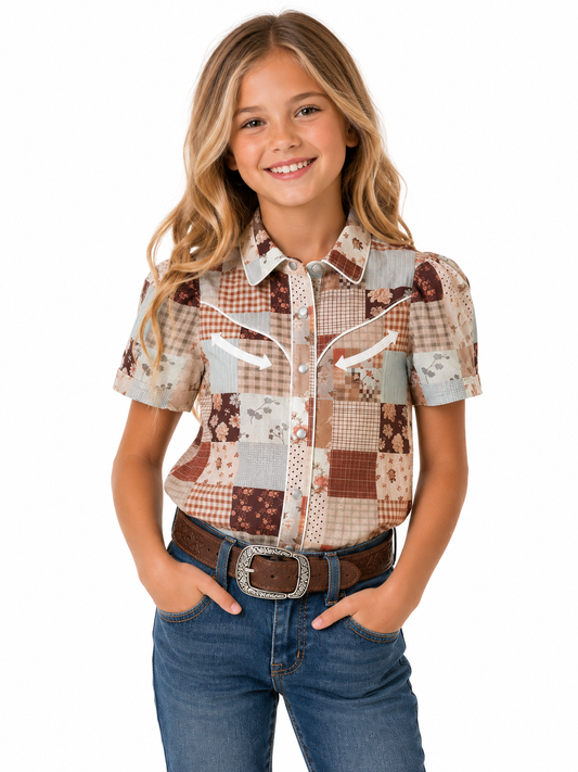 Prairie Quilt SS WB2707Y (PACK OF 7)