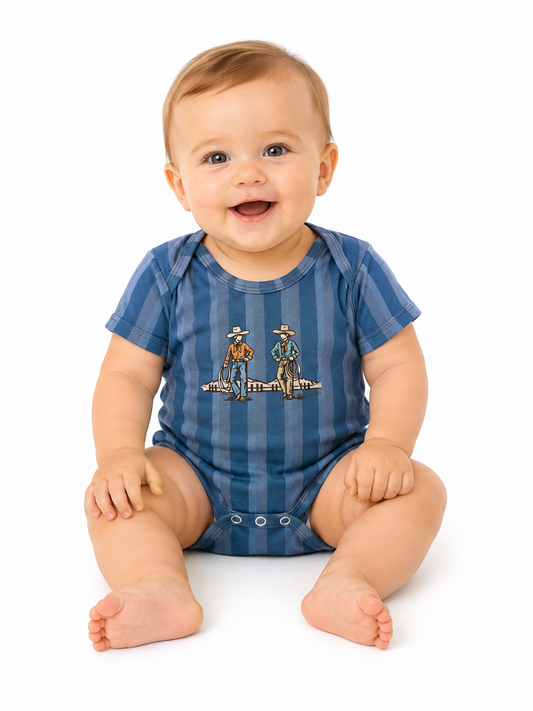 TEAL STRIPE STICKHORSE WB104IF (PACK OF 7)