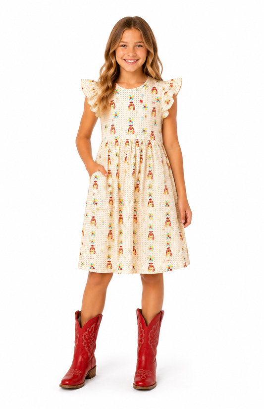 WB42Y ROPING COWBOY DRESS PACK OF 7