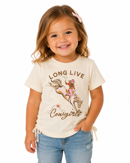 TSHIRT, LONG LIVE COWGIRLS WB37T