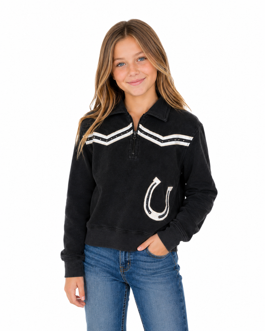 Sweatshirt, Black WB1033Y (PACK OF 7)
