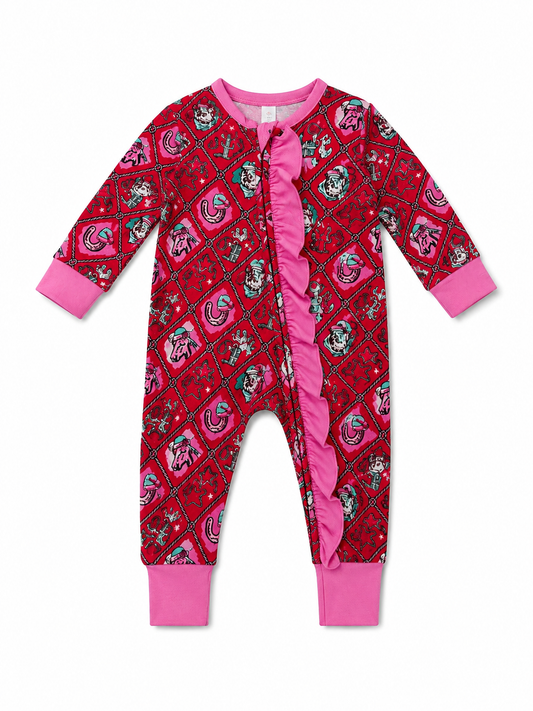 WB102IF-RED/PNK WESTERN WONDERLAND(PACK OF 7)