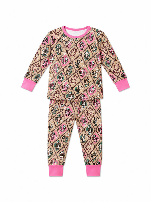 2 piece LS Pajamas WB2303T (PACK OF 8)