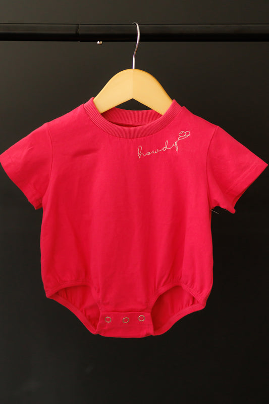 Onesie, Howdy PInk WB1401IF (PACK OF 7)