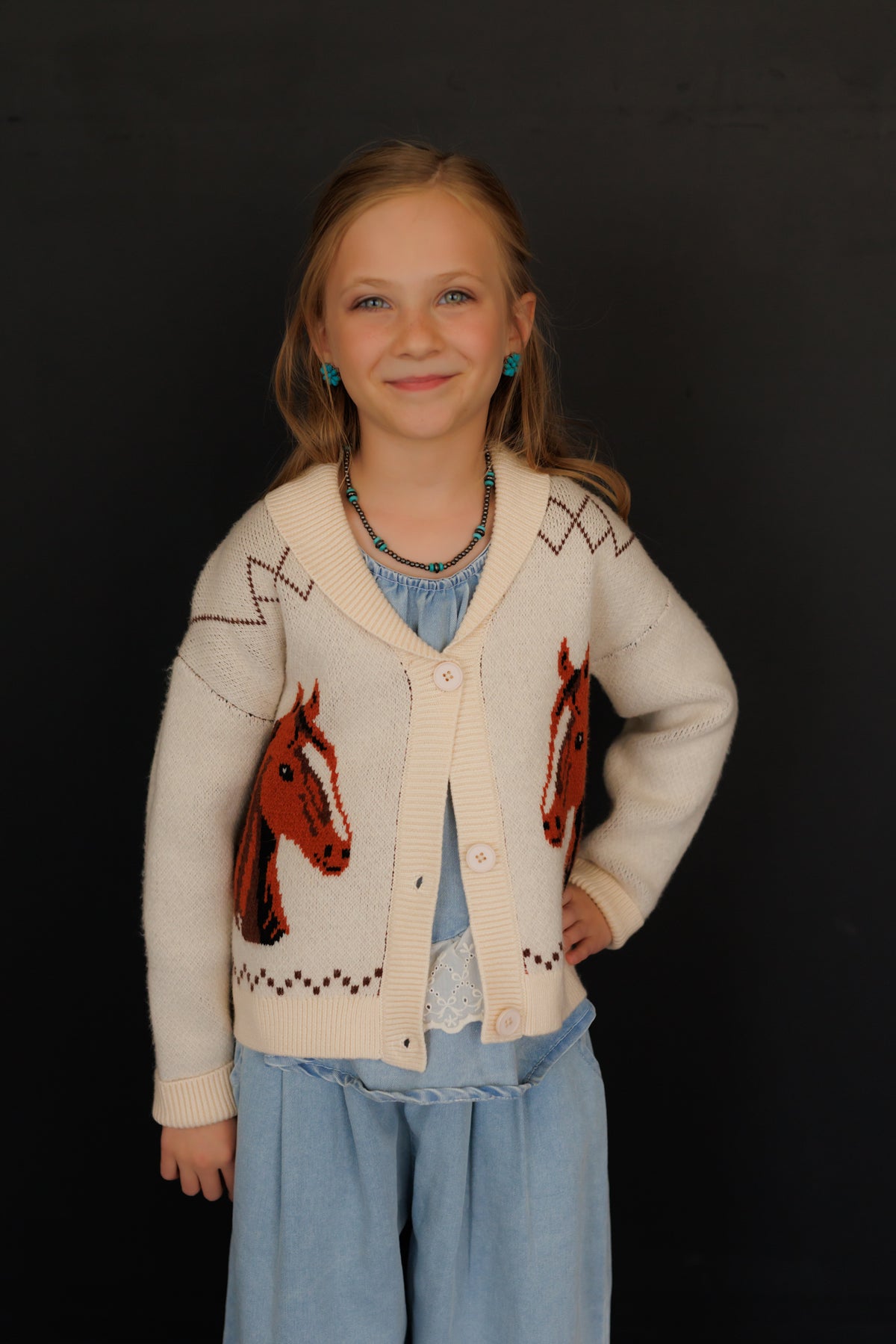 Cardigan, Horse WB71T (PACK OF 8)