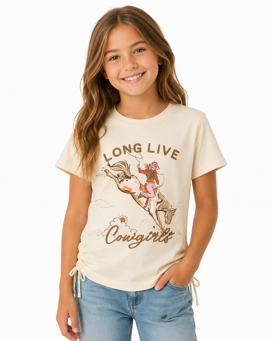 TSHIRT, Long Live Cowgirl WB37Y(PACK OF 7)
